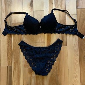 NWOT Romp Lingerie Bra set